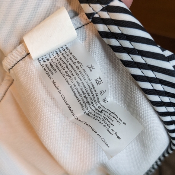 FULL COVERAGE floral ruffle top navy High Waisted BIKINI 2piece swim suit - Picture 12 of 16